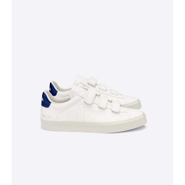 Veja RECIFE CHROMEFREE Joggesko Dame White/Blue | NO 625SGL